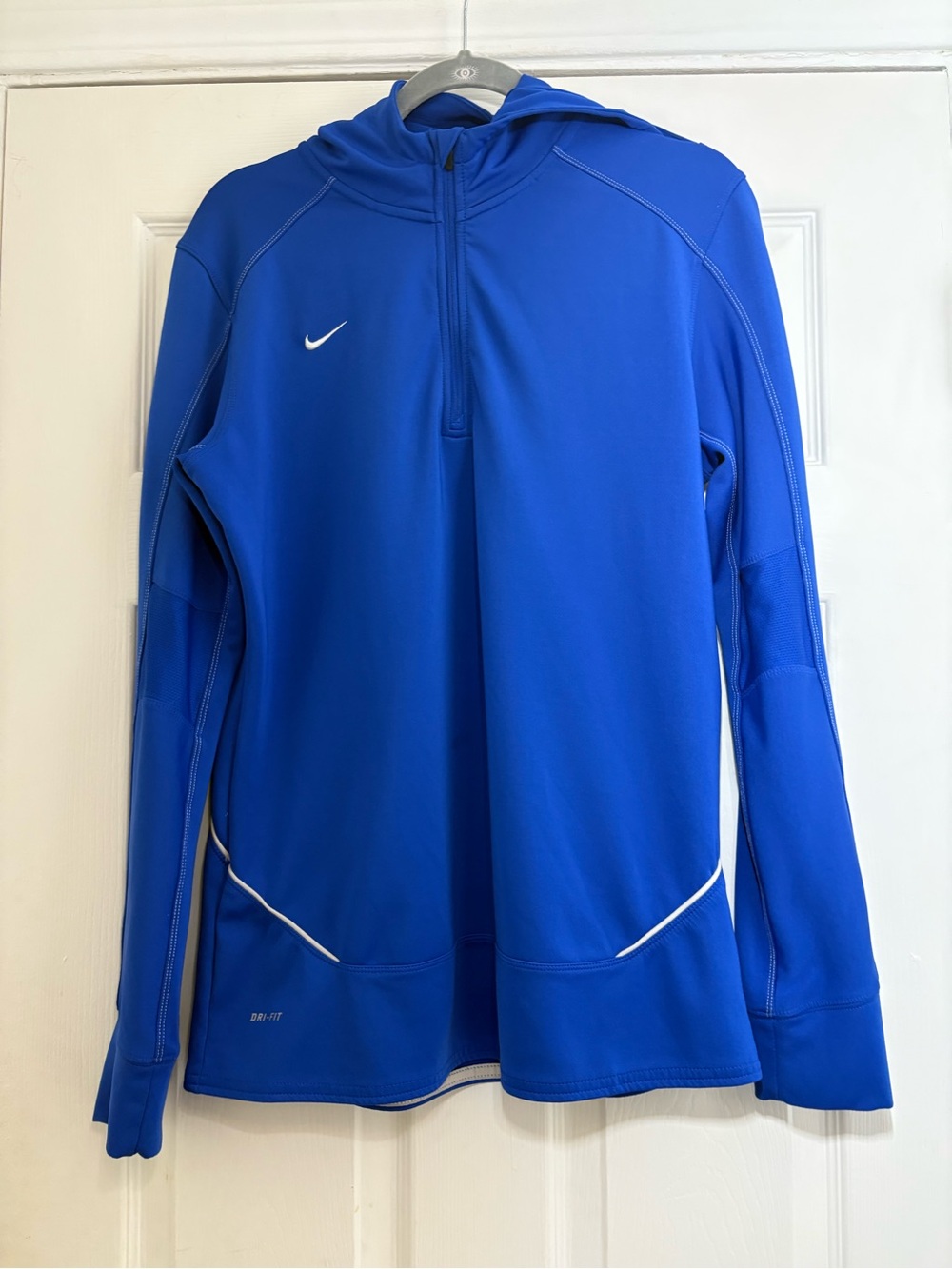 Nike Women’s Royal Blue Dri-FIT Quarter-Zip Pullover